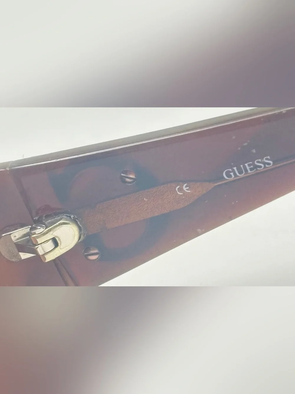 Guess GU6420 Brown Oval Sunglasses Frames Only